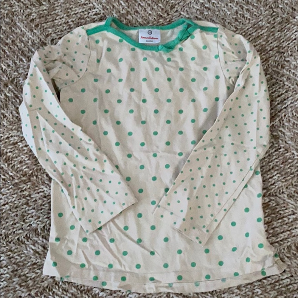 Hanna Andersson girls long sleeve tee
